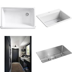 Pallet - 11 Pcs - Hardware, Kitchen & Bath Fixtures - Customer Returns - Kohler, Blanco, Dayton, KOHLER CO