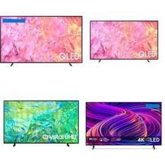 3 Pallets - 15 Pcs - LED/LCD TVs - Refurbished (GRADE A, GRADE B) - VIZIO, Samsung