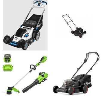 Flash Sale! 3 Pallets – 26 Pcs – Mowers, Trimmers & Edgers – Untested Customer Returns – Walmart