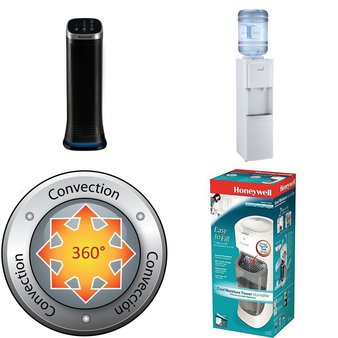CLEARANCE! Pallet – 26 Pcs – Humidifiers / De-Humidifiers, Accessories, Heaters, Bar Refrigerators & Water Coolers – Customer Returns – Honeywell, Shanhu Foshan, LEVOIT, Dyna-Glo