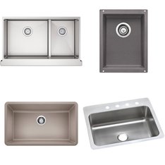 Pallet - 12 Pcs - Kitchen & Bath Fixtures, Hardware - Customer Returns - Kohler, ELKAY, TOTO USA, Blanco