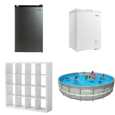 2 Pallets - 12 Pcs - Refrigerators, Storage & Organization, Freezers, Pools & Water Fun - Overstock - Arctic King, Better Homes & Gardens