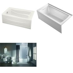Pallet - 3 Pcs - Hardware, Kitchen & Bath Fixtures - Customer Returns - Kohler