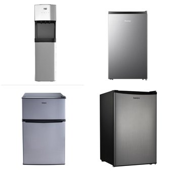Pallet – 8 Pcs – Bar Refrigerators & Water Coolers, Refrigerators – Customer Returns – Galanz, H2O, HISENSE, Igloo