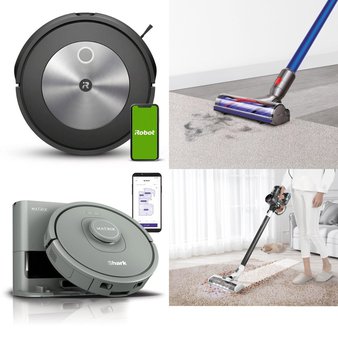 Pallet – 34 Pcs – Vacuums, Power – Damaged / Missing Parts / Tested NOT WORKING – Schumacher, iRobot, Hoover, EverStart