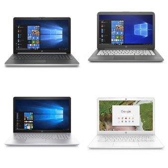 37 Pcs – Laptop Computers – (GRADE A – No Battery) – HP, Direkt-Tek, Teqnio