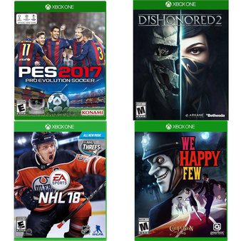 157 Pcs – Xbox One Video Games – New – Electronic Arts, Bethesda, Konami, Ubisoft