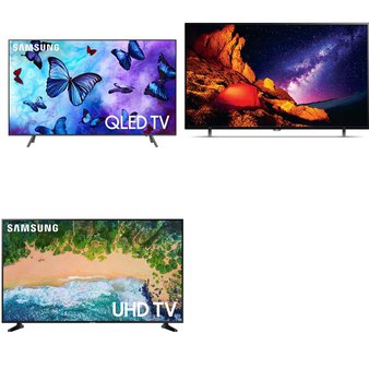 6 Pcs – LED/LCD TVs (58″ – 65″) – Refurbished (GRADE A, No Stand) – Samsung, Philips