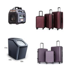Pallet - 8 Pcs - Luggage, Generators, Bar Refrigerators & Water Coolers, Unsorted - Customer Returns - Travelhouse, Pulsar, Osoeri, Zimtown