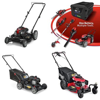 3 Pallets – 15 Pcs – Lawn Mowers – Customer Returns – Murray, Snapper, Honda, PowerSmart