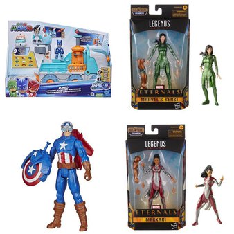 – Parcel Box – 31 Pcs – New Action Figures – New and New Damaged Box – Walmart
