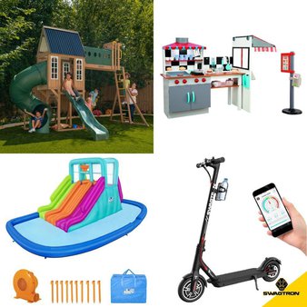 12 Pallets – 157 Pcs – Powered, Outdoor Play, Trampolines, Not Powered – Customer Returns – Razor, Razor Power Core, Swagtron, Jetson