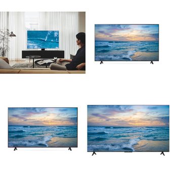 3 Pallets – 14 Pcs – LED/LCD TVs – Refurbished (GRADE A, GRADE B) – TCL, Samsung, LG