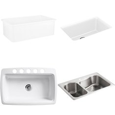 Pallet - 13 Pcs - Hardware, Kitchen & Bath Fixtures - Customer Returns - Kohler, TOTO USA, Toto, Miseno