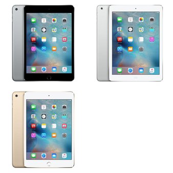 10 Pcs – Refurbished Apple iPads (GRADE A – Original Box) – Models: MK9N2LL/A, MK9Q2LL/A, MD788LL/B