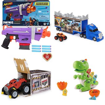 Pallet – 101 Pcs – Vehicles, Trains & RC, Unsorted, Water Guns & Foam Blasters, Dolls – Customer Returns – Nerf, SpinMaster, Hasbro, Monster Jam