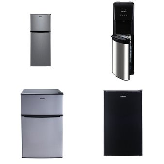 Pallet – 7 Pcs – Bar Refrigerators & Water Coolers, Refrigerators – Customer Returns – Galanz, Primo, Primo Water