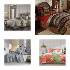 6 Pallets - 1025 Pcs - Curtains & Window Coverings, Rugs & Mats, Bedding Sets, Decor - Like New or New Customer Returns - JC Penney