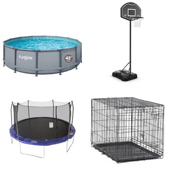 Pallet – 8 Pcs – Outdoor Play, Pet Toys & Pet Supplies – Damaged / Missing Parts / Tested NOT WORKING – Spalding, Vibrant Life, Skywalker, Funsicle