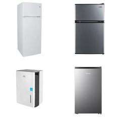 Pallet - 7 Pcs - Refrigerators, Bar Refrigerators & Water Coolers, Humidifiers / De-Humidifiers - Overstock - HISENSE, Arctic King