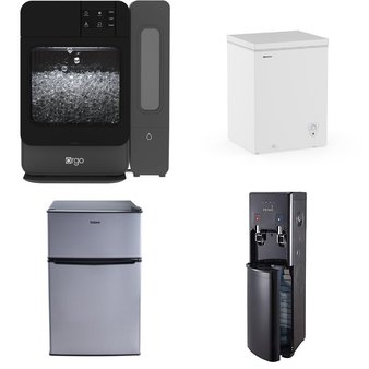 Pallet – 8 Pcs – Bar Refrigerators & Water Coolers, Refrigerators, Freezers, Ice Makers – Customer Returns – Galanz, Primo, Great Value, HISENSE