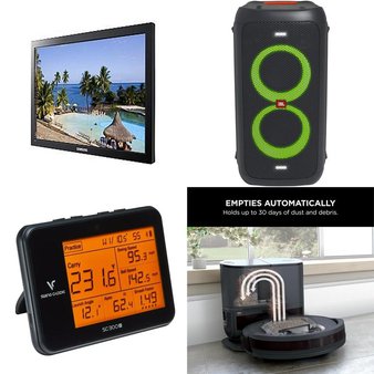 Pallet – 27 Pcs – Speakers, Portable Speakers, Monitors, Golf – Customer Returns – onn., Samsung, Onn, TCL