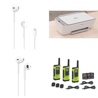 Pallet – 371 Pcs – In Ear Headphones, Inkjet, All-In-One, Camping & Hiking – Customer Returns – Apple, HP, JLab, Skullcandy