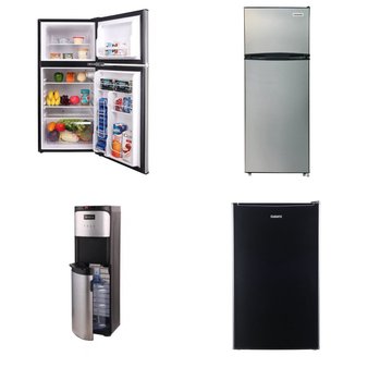 CLEARANCE! Pallet – 5 Pcs – Refrigerators, Bar Refrigerators & Water Coolers – Customer Returns – Frigidaire, Brita, Galanz