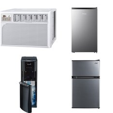CLEARANCE! Pallet - 7 Pcs - Bar Refrigerators & Water Coolers, Refrigerators, Air Conditioners - Customer Returns - Primo Water, HISENSE, Galanz, Arctic King
