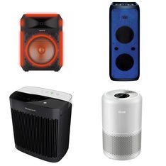 Pallet - 18 Pcs - Portable Speakers, Humidifiers / De-Humidifiers - Customer Returns - Monster, Honeywell, LEVOIT, SUPERSONIC