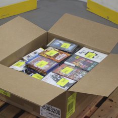 1 Parcel Box - 131 Pcs - DVD Discs, Blu-ray Discs - NEW/SEALED Products - Walmart