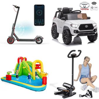 Pallet – 9 Pcs – Unsorted, Outdoor Play, Exercise & Fitness, Powered – Customer Returns – SEGMART, Upgo, AOVOPRO, Nerf