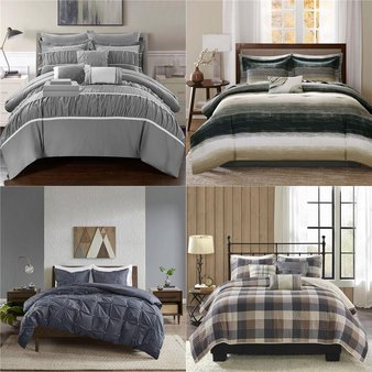 Pallet – 14 Pcs – Bedding Sets – Like New – Madison Park, Private Label Home Goods, Chic Home, Malouf