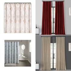 Pallet - 379 Pcs - Decor, Curtains & Window Coverings, Bath, Bath & Body - Mixed Conditions - Eclipse, Sun Zero, Achim Imports, Achim Home Furnishings