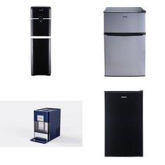 Pallet - 7 Pcs - Refrigerators, Bar Refrigerators & Water Coolers, Ice Makers - Customer Returns - Galanz, Frigidaire, Primo Water