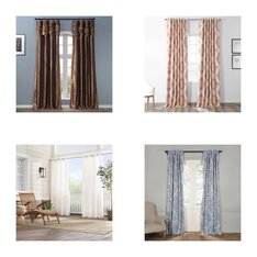 CLEARANCE! Pallet - 320 Pcs - Curtains & Window Coverings, Decor, Earrings - Mixed Conditions - Eclipse, Sun Zero, Fieldcrest, Elrene Home Fashions