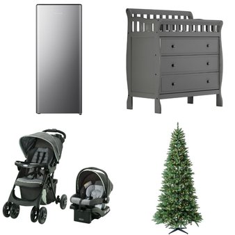 6 Pallets – 288 Pcs – New Rugs & Mats, Sheets, Pillowcases & Bed Skirts, Kitchen & Dining, Decor – New and New Damaged Box – Walmart