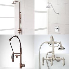 CLEARANCE! Pallet - 376 Pcs - Hardware - Open Box Like New - Signature Hardware, Miseno, Mirabelle