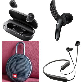 54 Pcs – Headphones & Portable Speakers – Refurbished (GRADE A, GRADE B) – Anker, JBL, JLab, JayBird