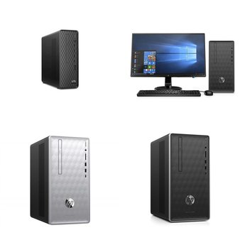 7 Pcs – Desktop Computers – Refurbished (GRADE C) – HP