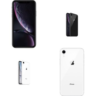 9 Pcs – Apple iPhone XR – Refurbished (GRADE B – Unlocked) – Models: MRYR2LL/A, MT3K2LL/A, MT3U2LL/A, MRYT2LL/A