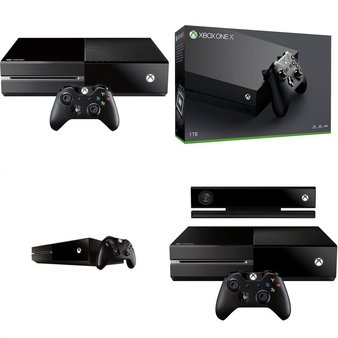 13 Pcs – Microsoft Xbox One Consoles – Refurbished (GRADE C) – Models: 5CM-00001, 5C5-00001, 234-00033, 7UV-00015
