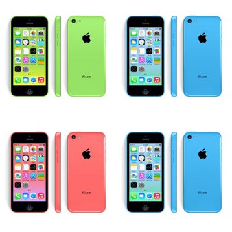 10 Pieces of Brand New Unlocked Apple iPhone 5C Models: ME508LL/A, MGFL2LL/A, ME567LL/A, ME505LL/A  (Original Box)
