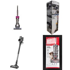 Pallet – 19 Pcs – Vacuums – Damaged / Missing Parts / Tested NOT WORKING – Tineco, Shark, Hoover, Dyson