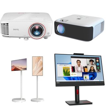 3 Pallets – 238 Pcs – Projector, Monitors – Untested Customer Returns – Walmart
