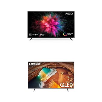 3 Pcs – LED/LCD TVs (58″ – 65″) – Refurbished (GRADE A, No Stand) – VIZIO, Samsung