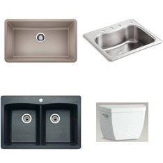 Pallet – 13 Pcs – Kitchen & Bath Fixtures, Hardware – Customer Returns – Kohler, Toto, Blanco, Quality Home Items