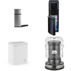 Pallet - 8 Pcs - Bar Refrigerators & Water Coolers, Heaters, Refrigerators, Freezers - Customer Returns - Primo Water, Dyna-Glo, ELEMENT, HISENSE