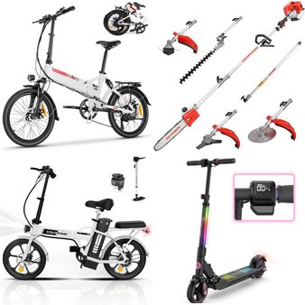 Pallet – 20 Pcs – Unsorted, Cycling & Bicycles, Powered, Vehicles – Customer Returns – Vecukty, RCB, Naipo, UHOMEPRO