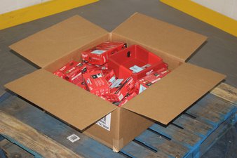 Box – 53 Pcs – Tool Accessories, Batteries – Untested Customer Returns – Milwaukee, Builders World Wholesale Distribution